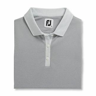 Women's Footjoy Golf Shirts Grey NZ-145135